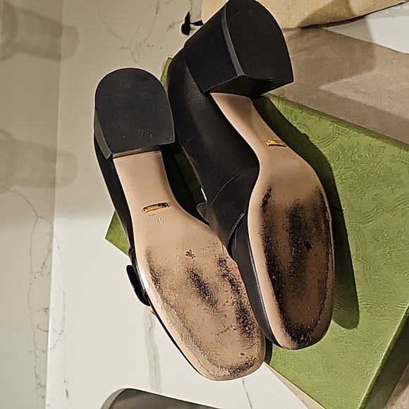 ⭐️EUC⭐️GUCCI Blondie Mid-Heel Pump (Sz 40) - Picture 10 of 14